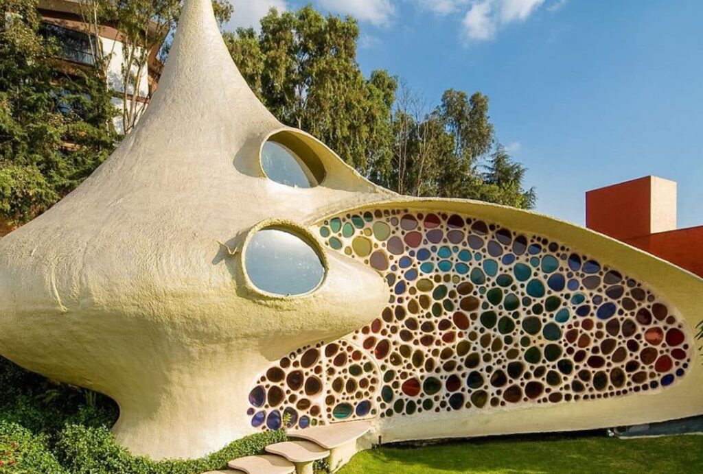 Casa Nautilus. Arquitectura orgánica mexicana