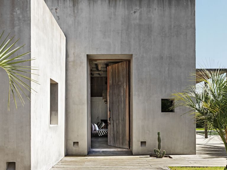 Casa minimalista moderna. Estilos de casas