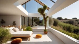arquitectura paisajista de casa moderna